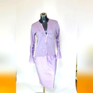 Zang Toi 2 price sweater and skirt set  size M/ size 6